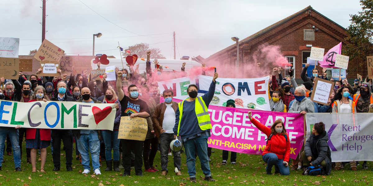 They are welcome here